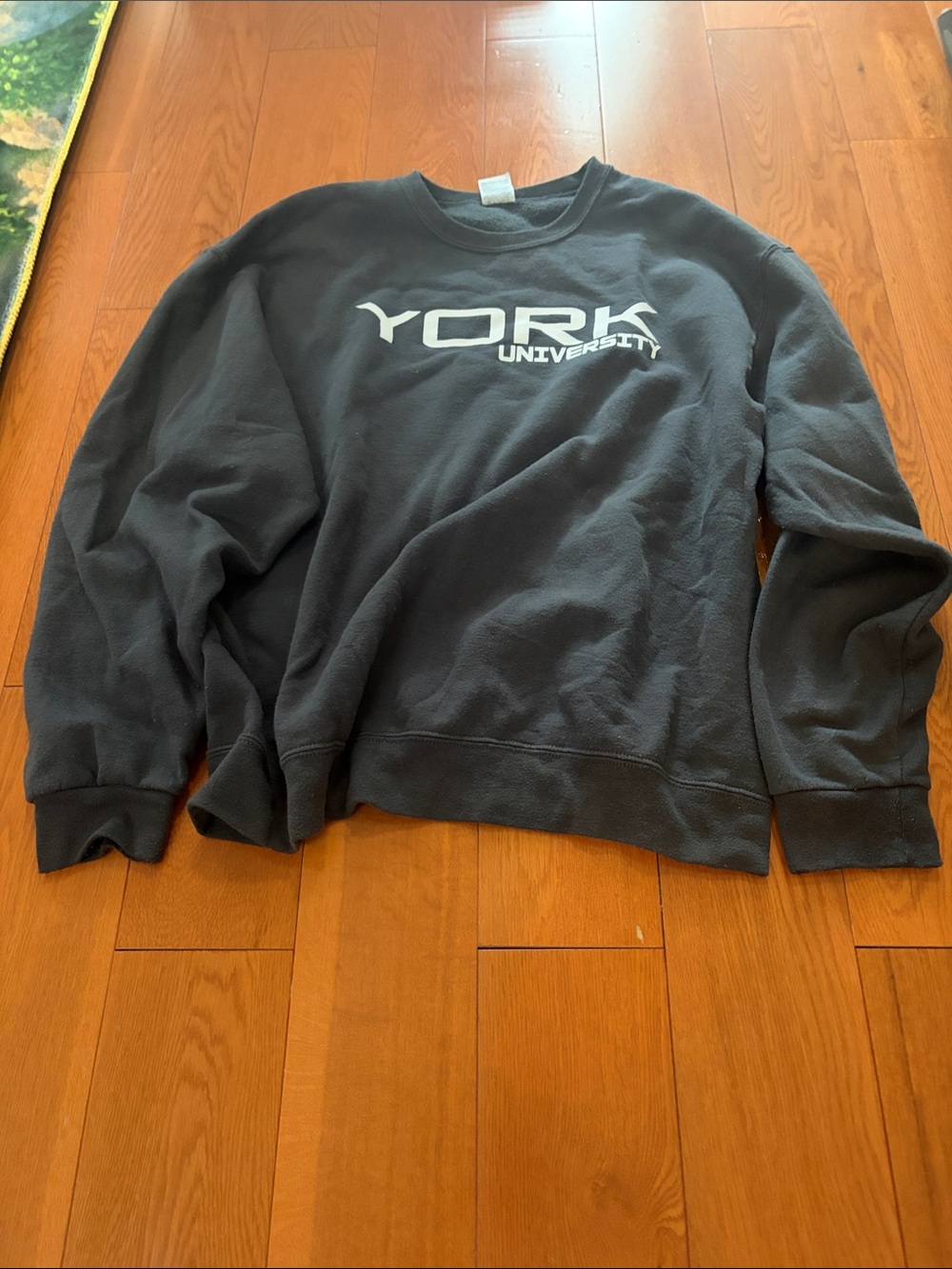 York University Men's Crewneck Sweatshirt - Dark Gray